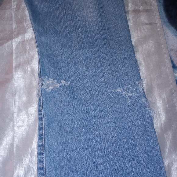 #98 Nouveau Boot Cut Levi's Jeans 14 MIS L=M - Picture 10 of 12